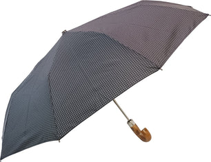 Petit parapluie fiber magic mini strong étoiles avec ca - couleur Noir