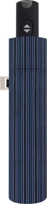 Petit parapluie homme carbonsteel magic lignés - couleur Marine