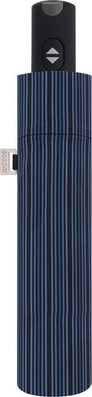 Petit parapluie homme carbonsteel magic lignés - couleur Marine