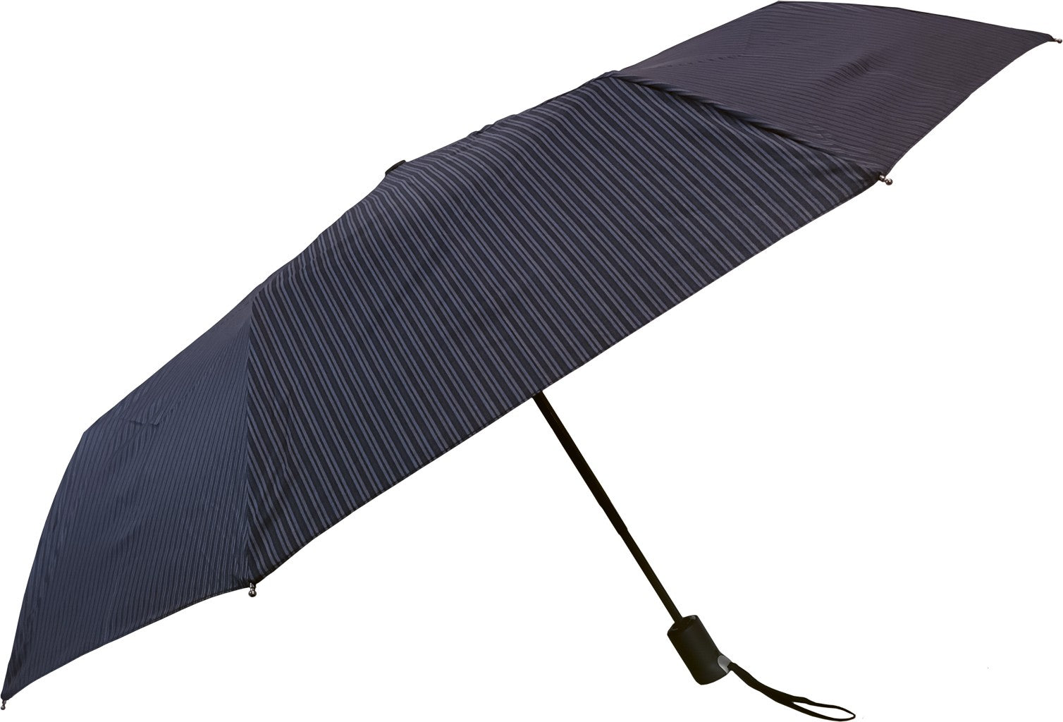 Petit parapluie homme carbonsteel magic lignés - couleur Marine