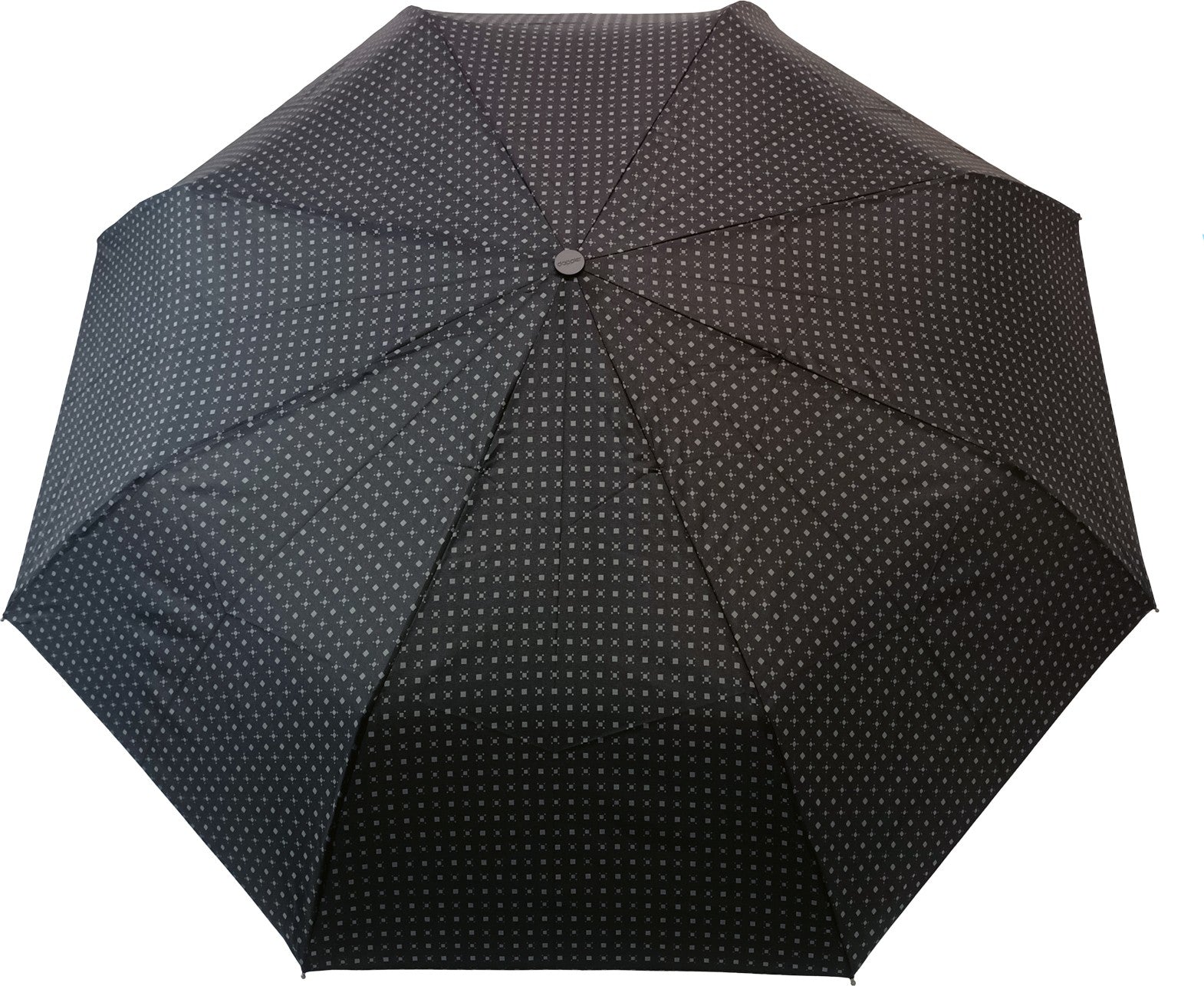 Petit parapluie homme carbonsteel magic ptis carrés - couleur Noir