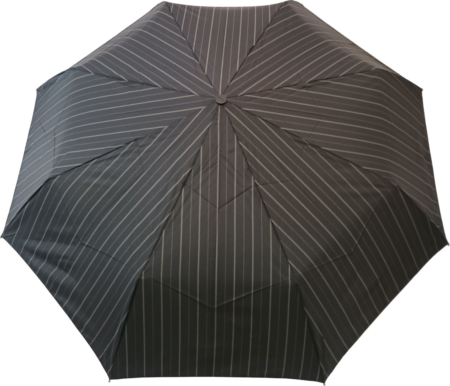 Petit parapluie homme magic big comfort lignés - couleur Noir