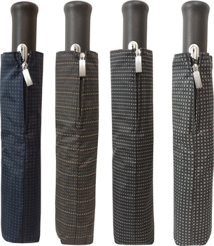 Petit parapluie homme magic XM senatorpointilles bicolo - couleur Marron