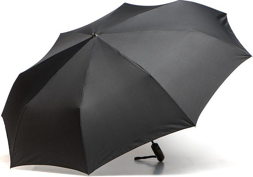 Petit parapluie magix XM business avec poignée noir/boi - couleur Noir